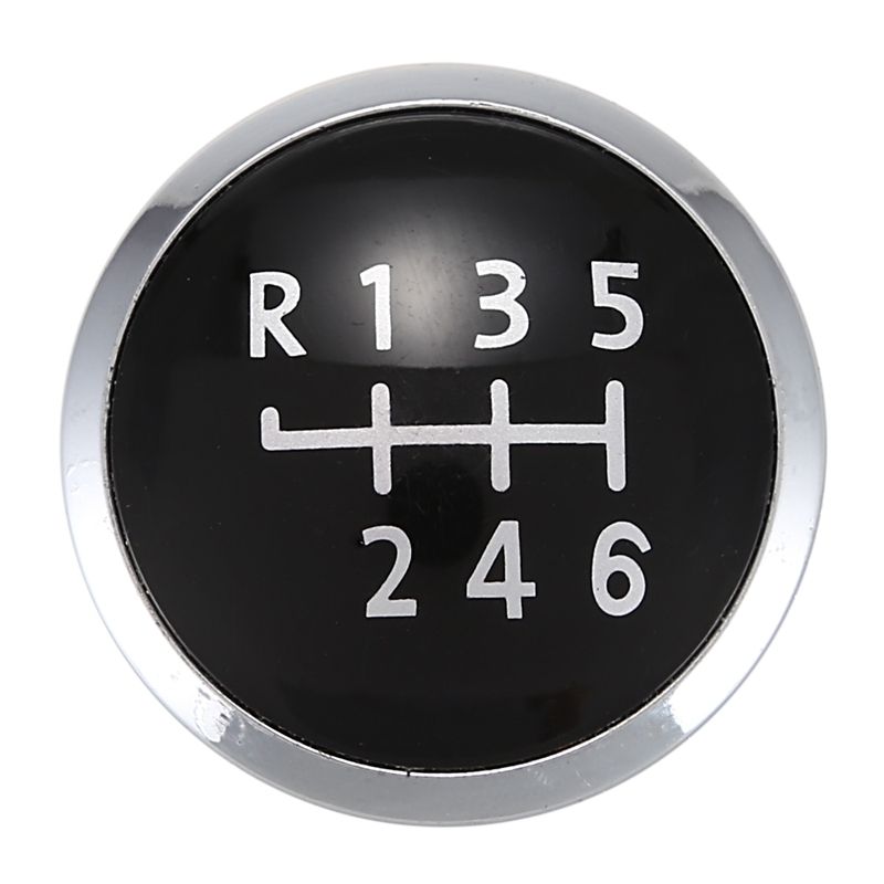 BRADOO- 6 Speed Gear Shift Knob Emblem Badge Cover Cap For Vw Transporter T5/T6 Mk5 Mk6