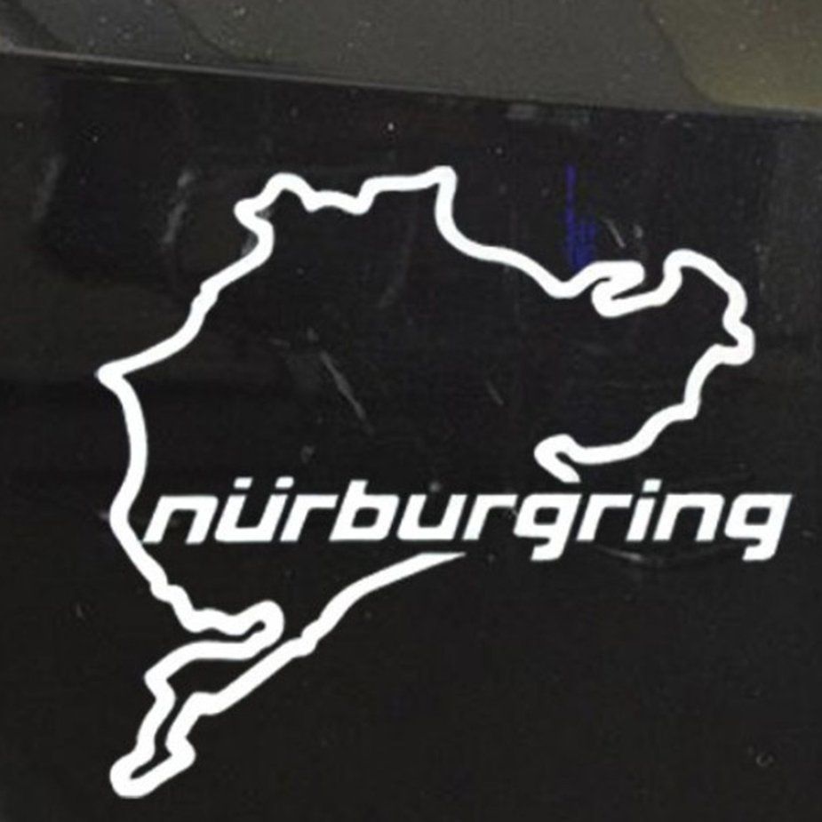 Car Styling Racing Road Racing Nurburgring Creative Fashion Window Stickers