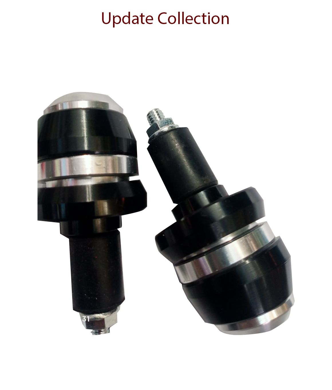 Universal 7/8" Motorcycle Handlebar Grips Motors Bar End Slider Cap Plug Weight CNC
