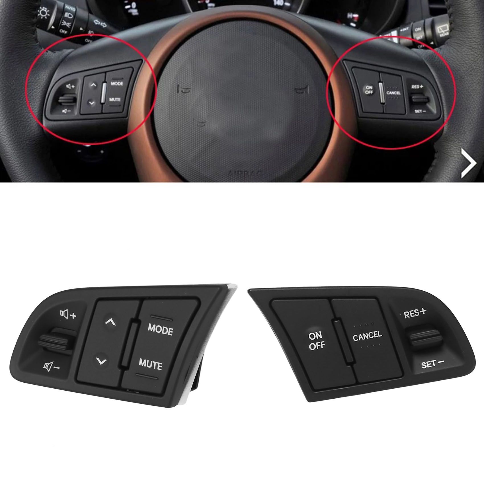 Car Steering Wheel Audio Control Switch Cruise Control for Kia Soul 2009-2013 Cerato Forte 96700-2K000 967002K000