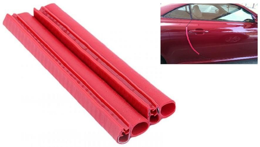 Door Buffer Guard Protector - Red (2pcs)