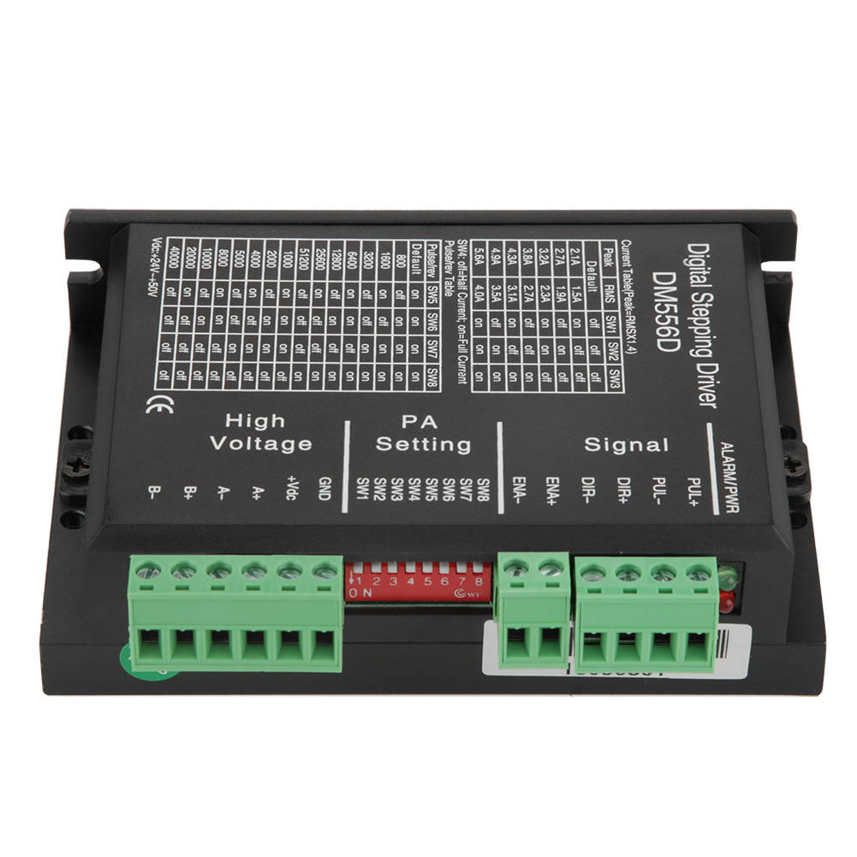 Step Motor Drive DM556D 48V DC Two-phase High Power Stepper Driver for CNC Router Milling