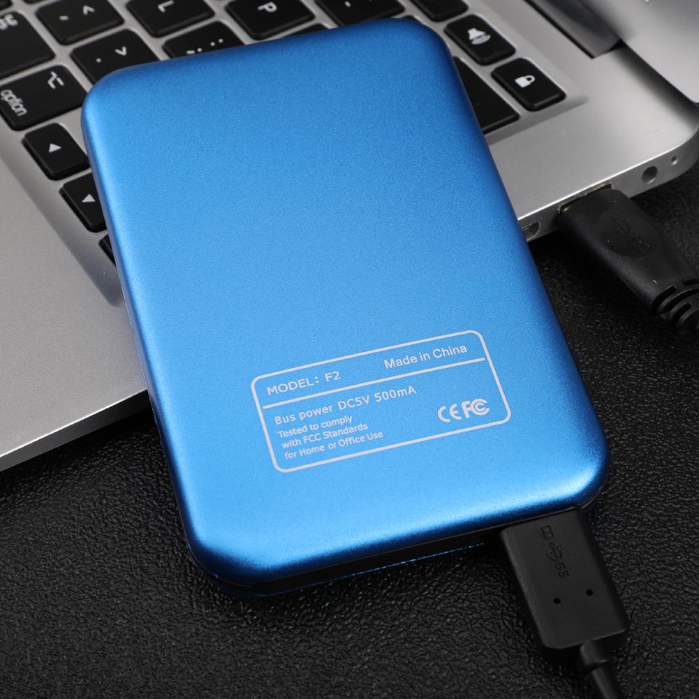 500GB/1T/2T 2.5inch SATA to USB 3.0 HDD SSD External Hard Drive Disk for Laptop