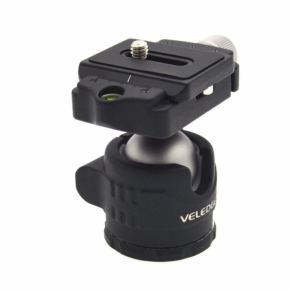 Aluminum Alloy Quick Release Plate 1/4" Screw Mount For VELEDGE/LC-28 Tripod Ball Head