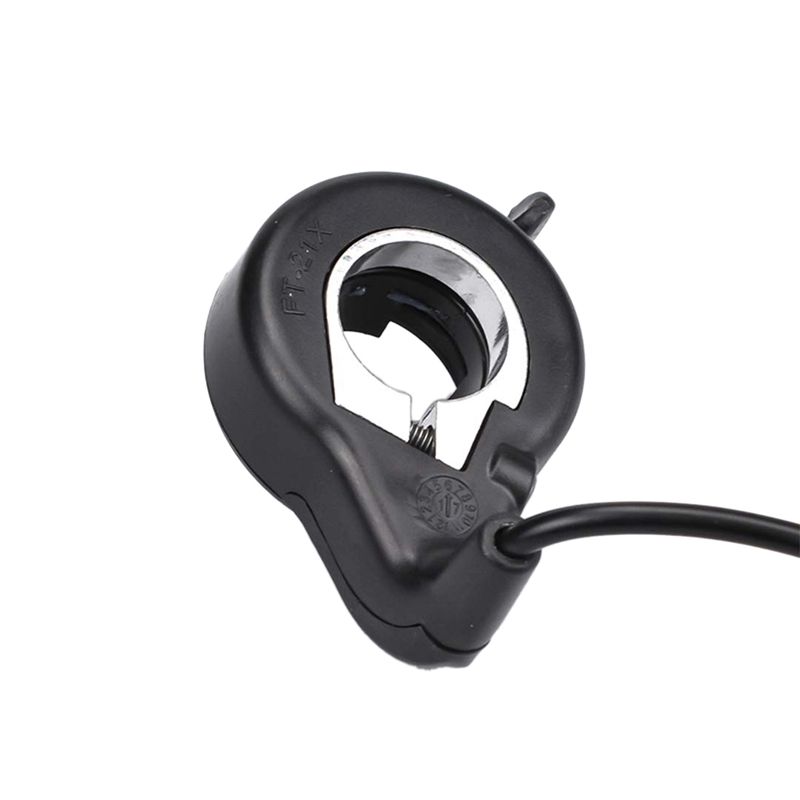 EBike Electric Bicycle Thumb Throttle, FT-21X Finger Throttle Accelerator, Speed Control for Ebike Pocket Razor Scooter Accessories Part, 12-72V Universal