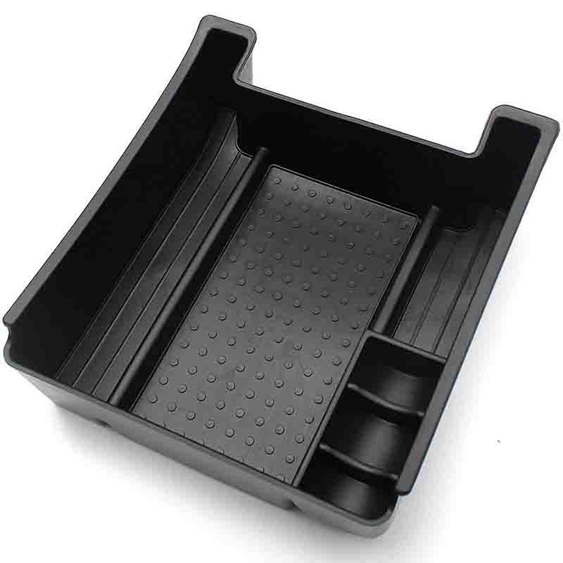Armrest Secondary Storage Box Glove Pallet Center Console Tray Organizer for Volvo XC60 V60 S60 2009 2010 2011 2012 2013 2014 2015 2016 2017/V60 S60 2018