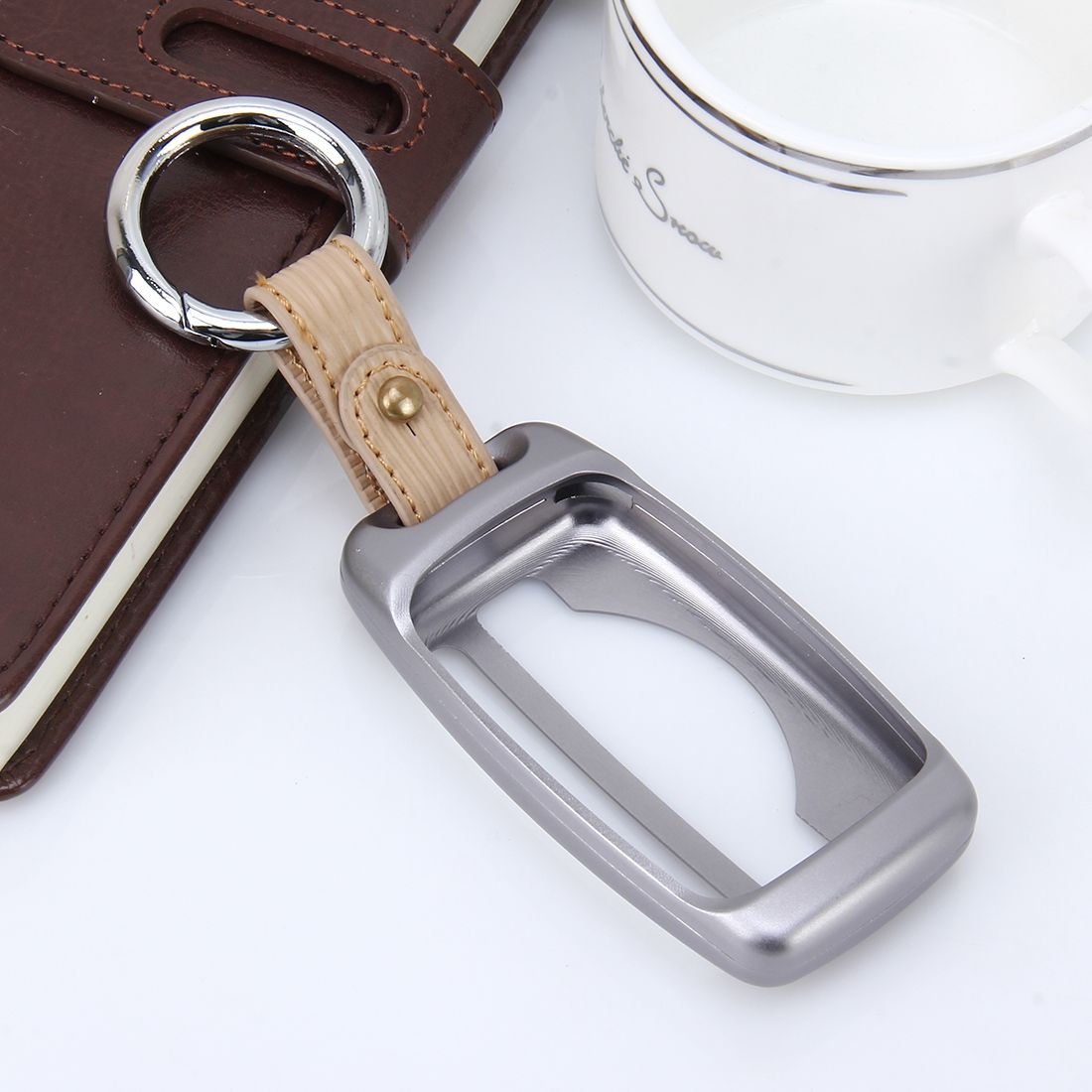 Car Auto Universal Metal Key Ring Protection Cover for Land Rover