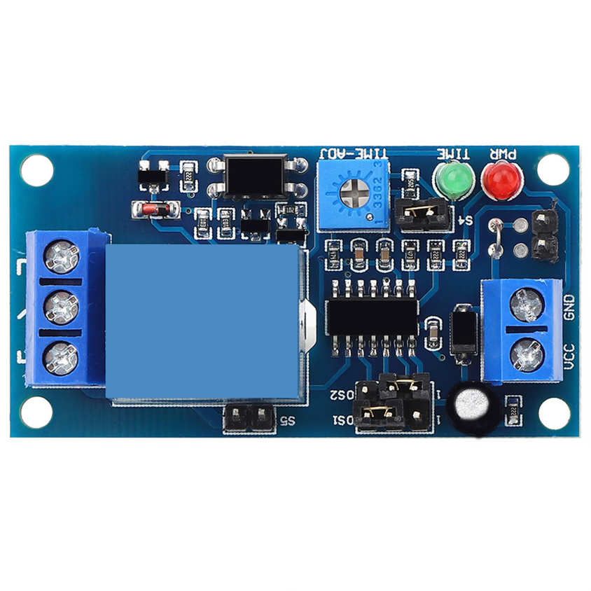 Trigger Delay Relay Normally Open Timer Electronic Module Vibration for Home C25 12V