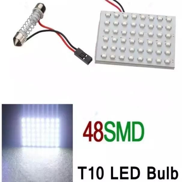 1 Pc 48 Led Auto Car Interior Bulb Roof Light