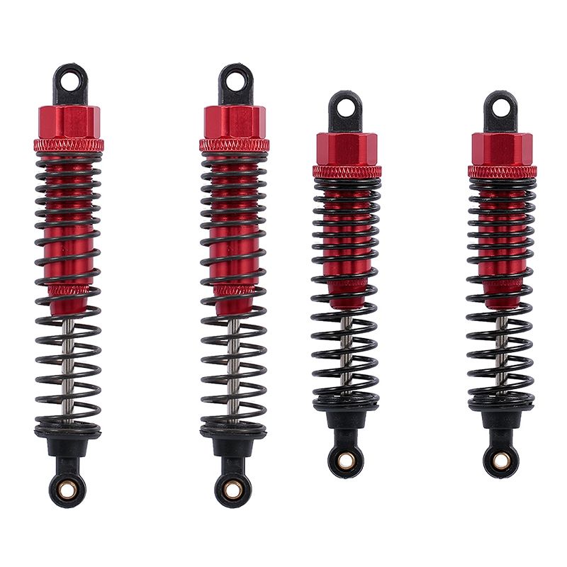 2 Pair RC Black Aluminum Shock Absorber Fit HSP 1/10Truck 108004(08001) & 106004(06062)