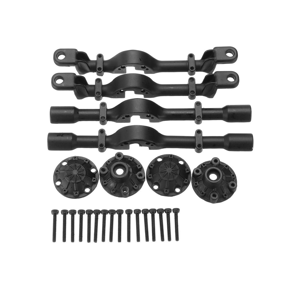 Upgrade Metal Front + Rear Bridge Axle Toys Games Housing For WPL 1/16 RC Car B14 B16 B24 - Front   rear axle housing