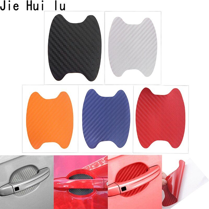 1Pcs Car Aint Mouldings Protector Cover Door Film Sheet Handle Scratch Sticker Car-styling Car Exterior Accessories Auto Parts