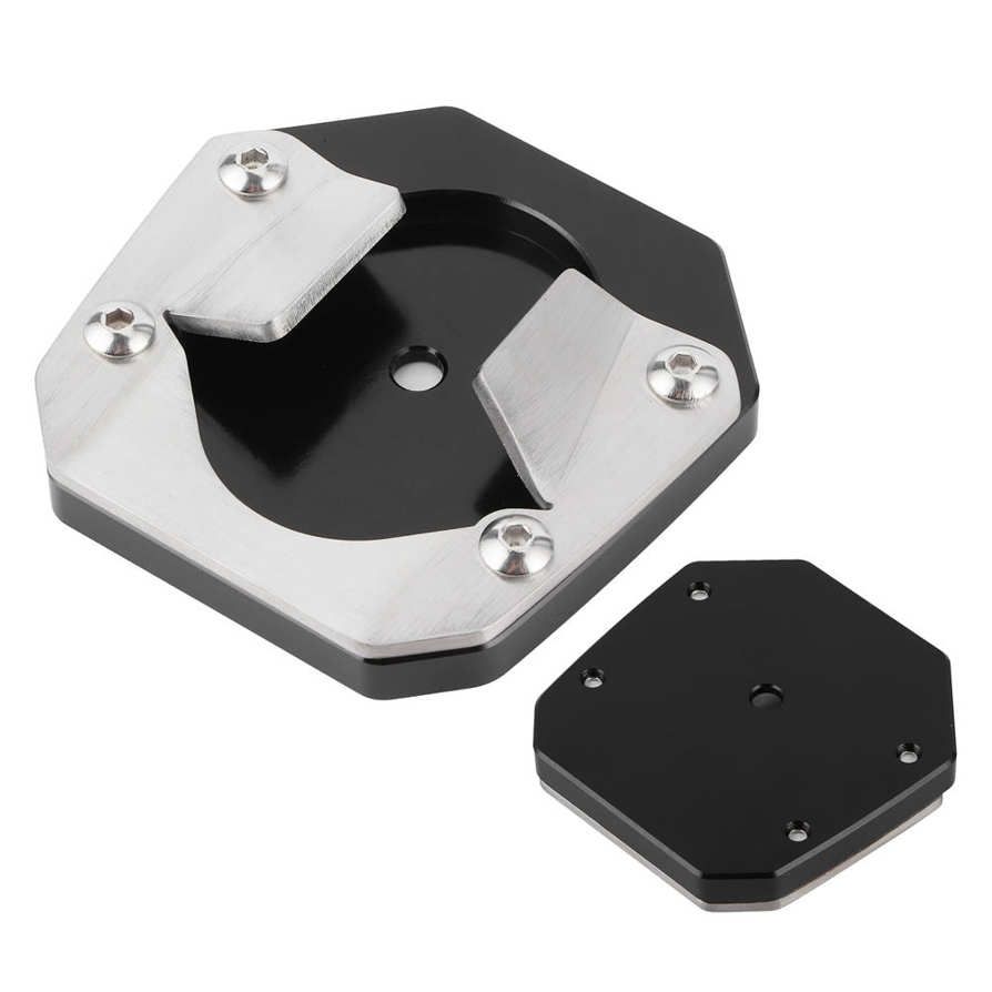 Motorcycle Kickstand Plate Extension Pad Side Stand Fit for Yamaha XT1200ZE Super Tenere 14-18