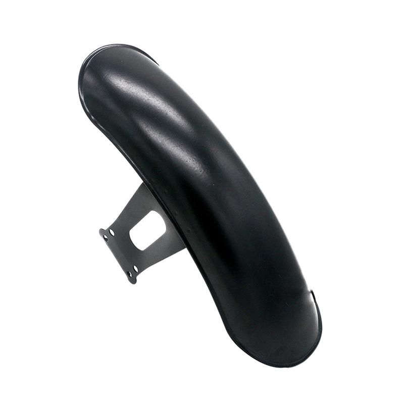 1Pcs Black Metal Motorcycle Front Fender Protector Mudguard Cover For Honda Cg125 Motorcycle Retro Retrofit Fender