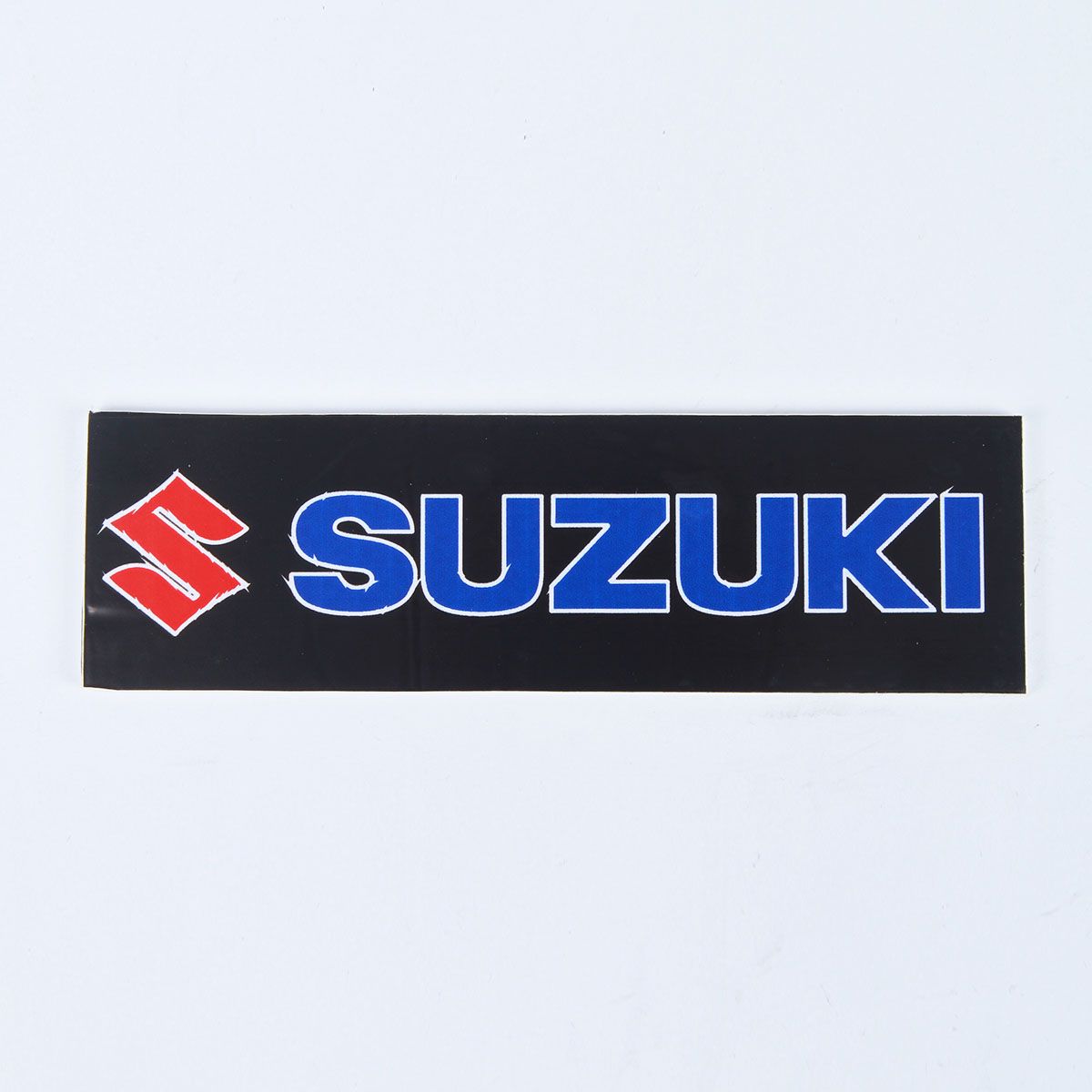 Motorcycle Nameplate PVC  Foam Board White Poster Board  --Suz Black  Blue