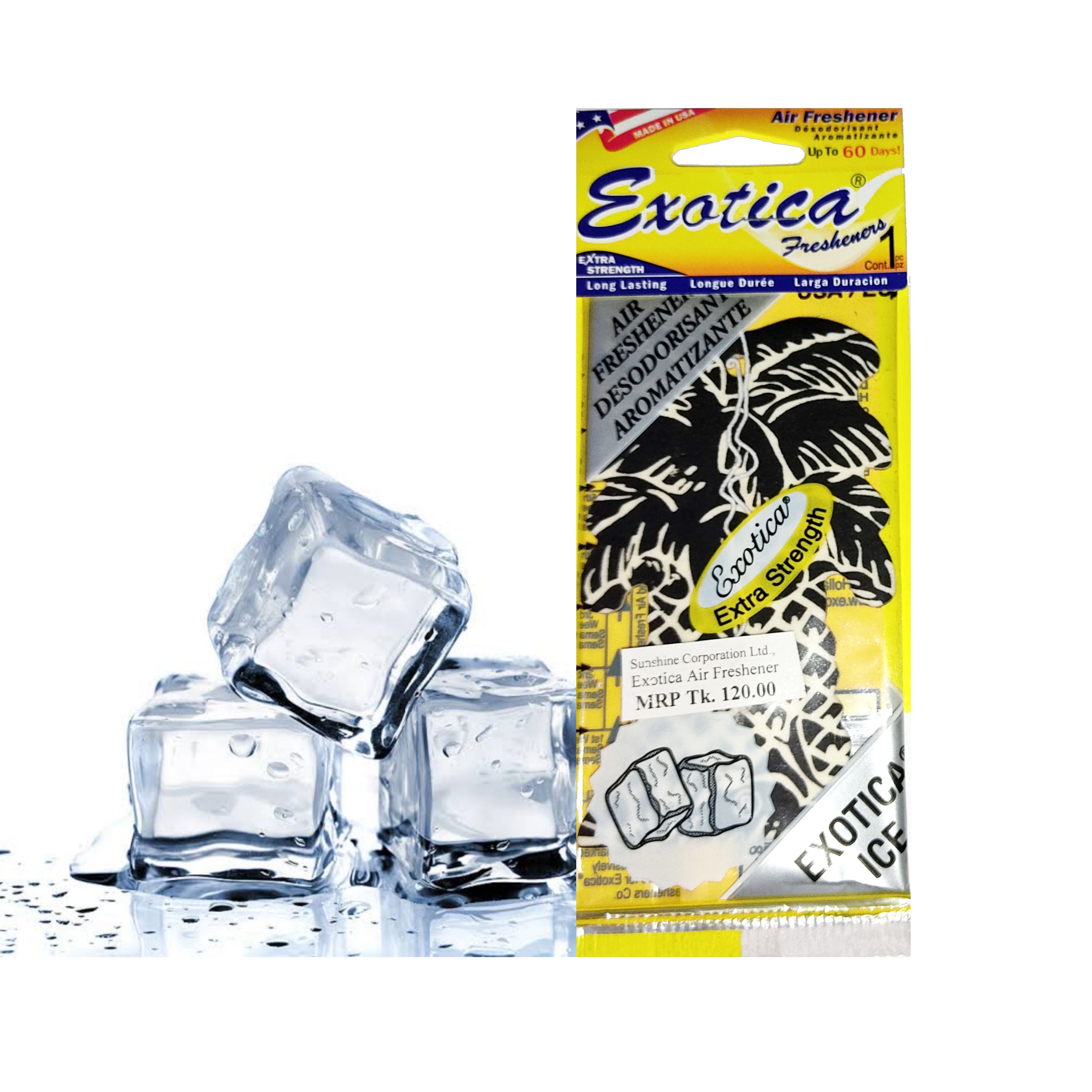 Car freshener, Room freshener, Bathroom air freshener, ( ICE flavour )  Made id USA