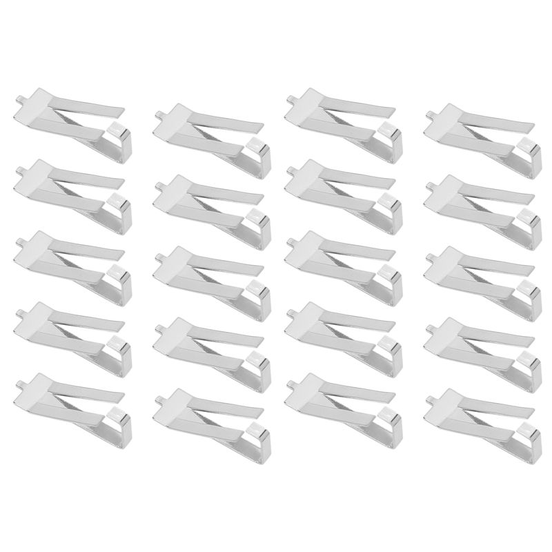 20Pcs for Ender 3 Glass Bed Spring Turn Clips City Ender 3 Pro,Ender 3S,Ender 5 Pro,CR-20 PRO,CR-10S Pro 3D Printer