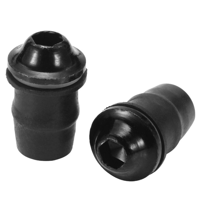 10Pcs/Set M5 Bolts Motorcycle Metric Rubber Well Nuts Windscreen Fairing Cowl Universal for Windshield Accessories