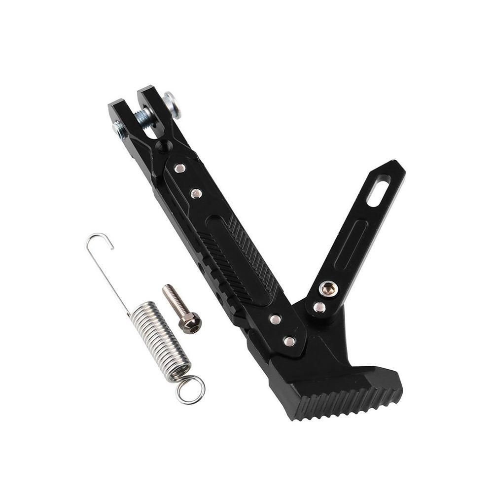 CNC Aluminum Alloy Adjustable Kickstand Foot Side Stand Motorcycle Bracke Tripod