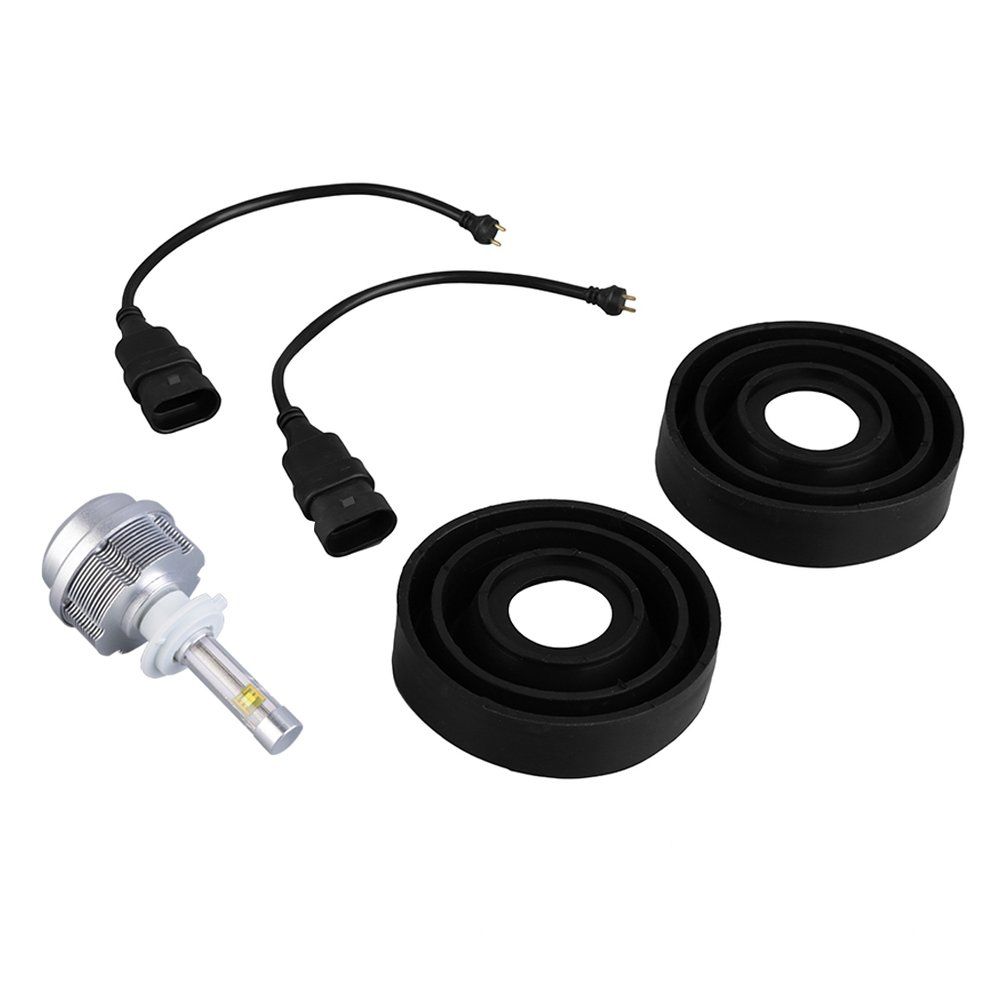 2pcs 30W Bright LED Headlight Head Lamp Light Bulbs Kit 9005 Xenon HID 6000K - 1