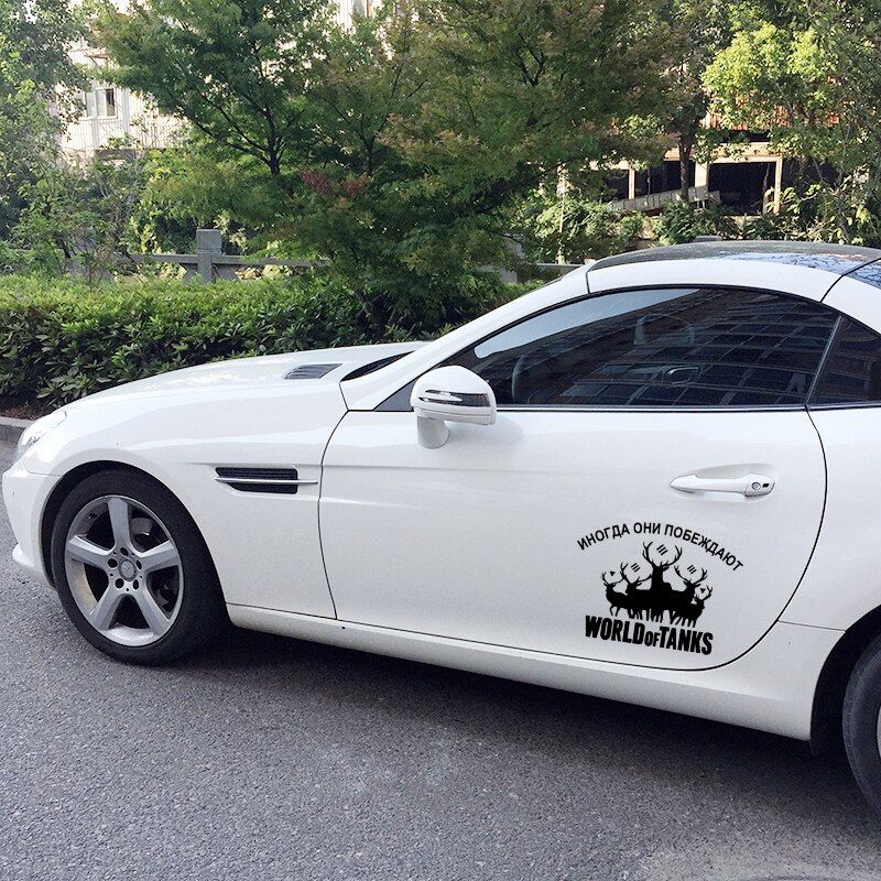20*14.8cm Funny car sometimes they win world of tanks wot stickers auto car sticker EY-207