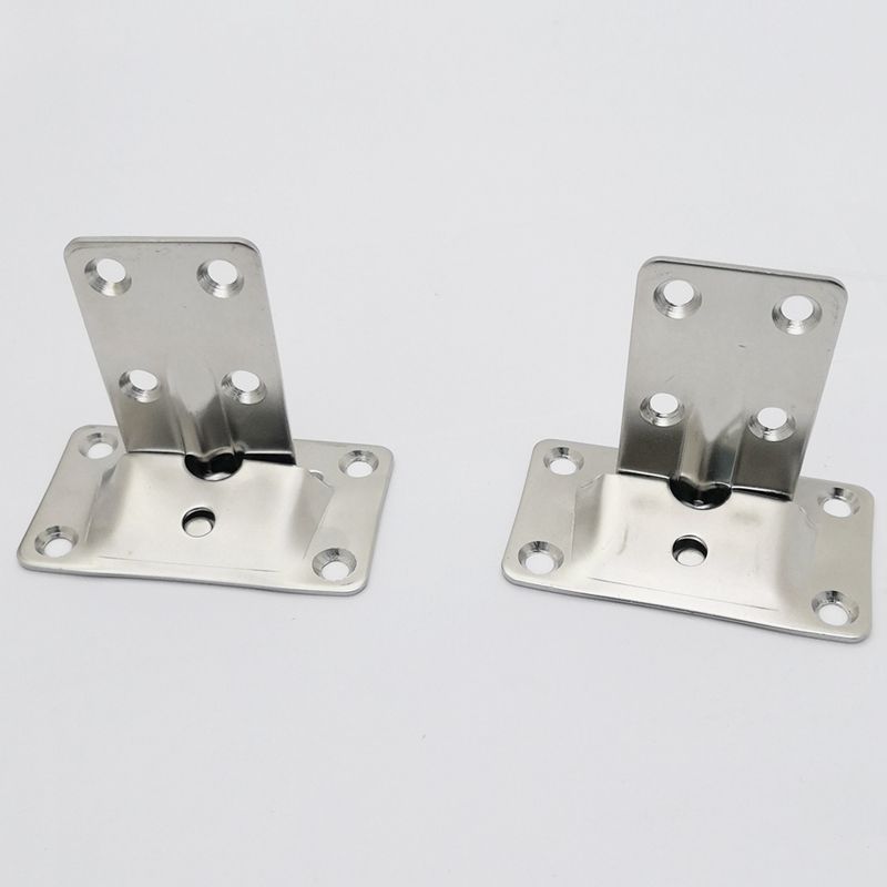2 Set Marine Grade Stainless Steel Table Bracket Set for House Boat