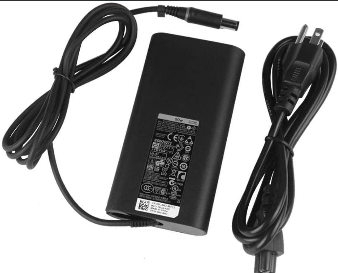 19.5V 4.62A 90W AC Adapter Charger Replacement for DellL Inspiron 7791 2-in-1 P42E P42E001 Latitude 5300 2-in-1 Latitude 7214 Rugged Extreme P18T P18T002 Latitude 7414 Rugged P45G P45G002