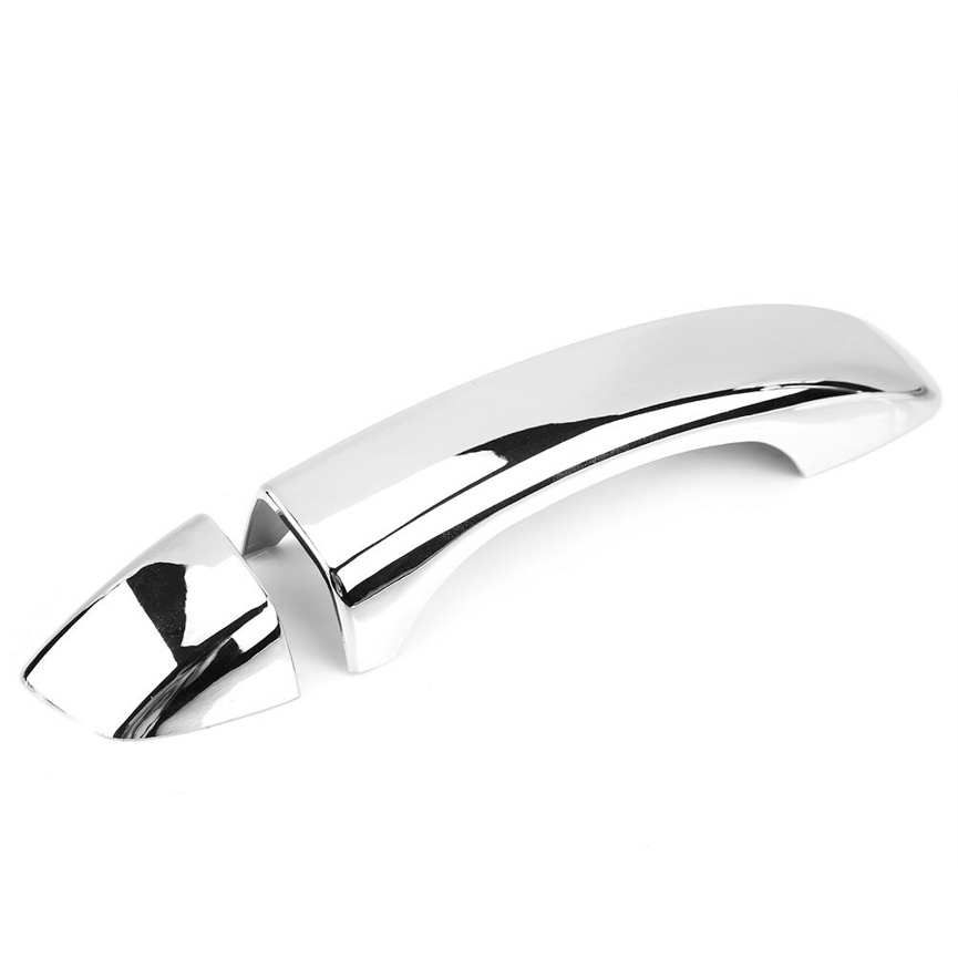 8pcs Car Electroplating Door ndle Cover Trim for MG Zs Suv 18-19 GO