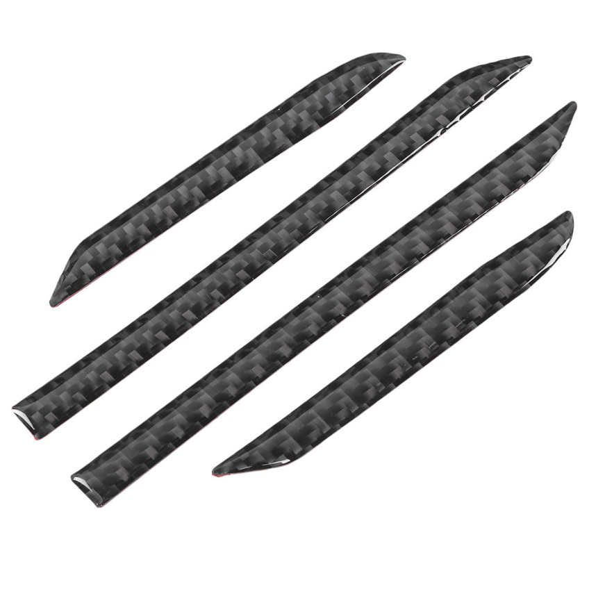 Car Interior Decoration Door Panel Speaker Trim Strip Carbon Fiber Fit for Honda CR-V 2016-2019
