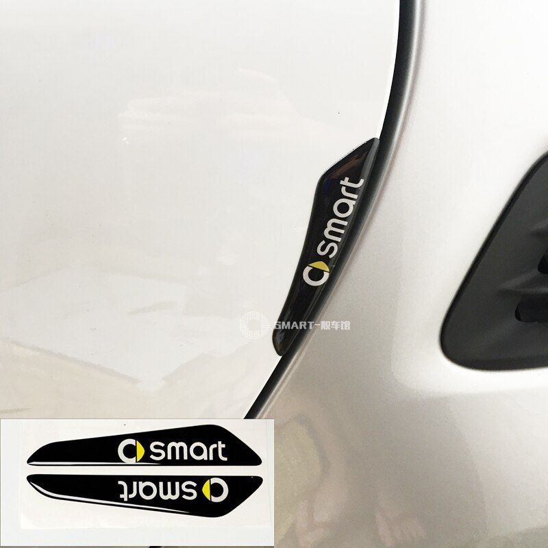 Rubber Car Sticker Door Edge Guards Trim Molding Protection Strip Scratch Protector For Smart 450 451 Smart 453 Fortwo Forfour