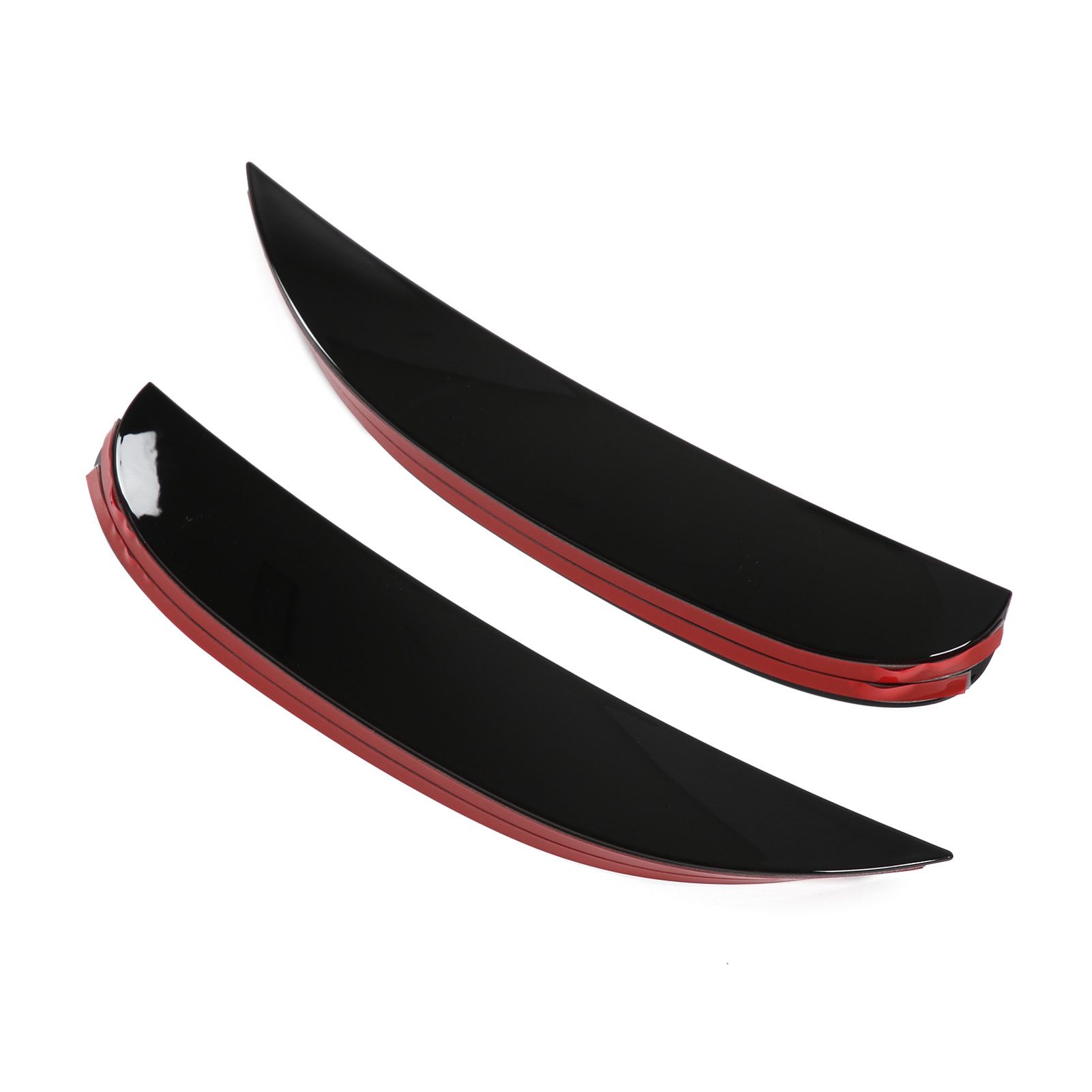 2Pcs Front Bumper Canard Fin for Mercedes‑Benz C‑Class W205 AMG‑Line 2019+