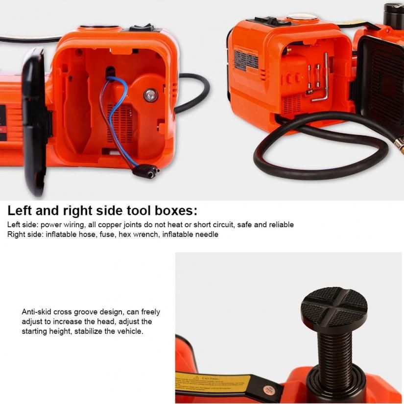 Multifunction 5 Ton Lift Car Electric J k Air Pump Auto Wrench Set