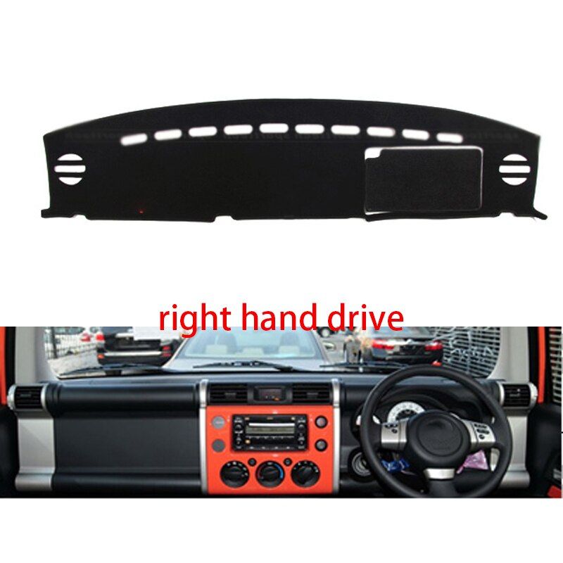 For Toyota FJ Cruiser 2007 2008 2009-2013 Car Styling Dash Mat Dashmat Dashboard Sticker Cover Sun Shade Dash Board Cover Carpet