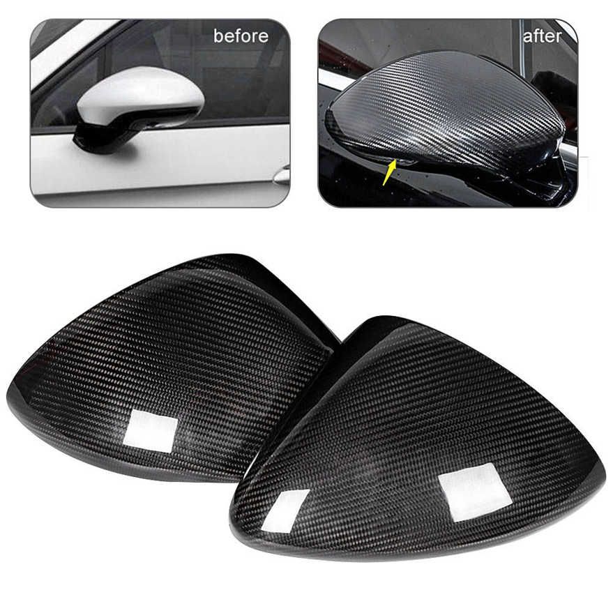 Dry Carbon Fiber Rearview Side Mirror Cover Fit for Porsche Panamera 971 2017-2019( )
