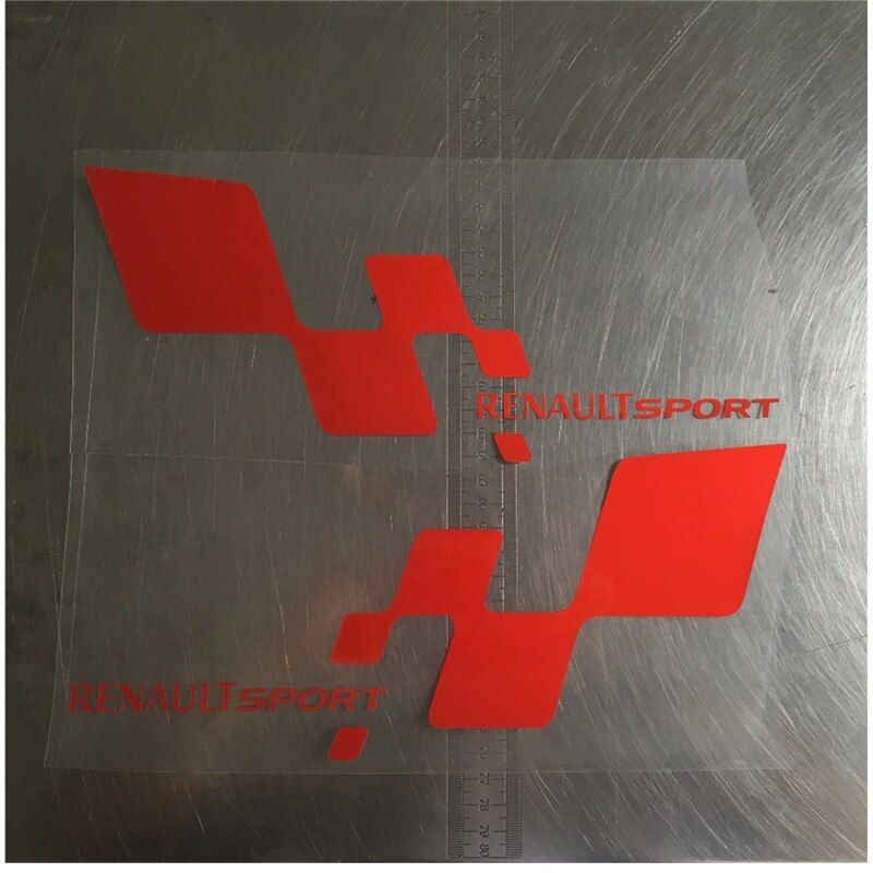 TOARTI Free Ship Car Styling New Waterproof "Renault Sport "Car Sticker For BMW Kia Rio, For Ford For VW For Renault Car Covers