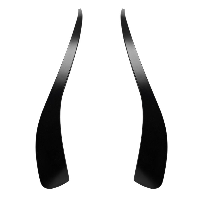 Car Front Bumper Splitter Spoiler Trim for Mercedes W117 C117 CLA Class CLA45 CLA200 CLA220 CLA250 CLA260 AMG 2013-2015 - Black
