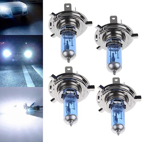 2Pcs H1/100W Xenon Gas Halogen Headlight White Lamps 12V 5000K Bulbs
