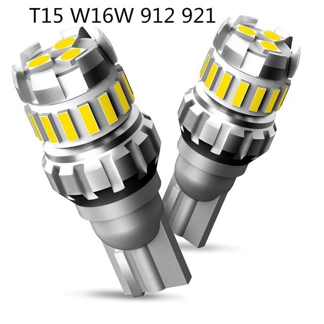 AUXITO 2x Led Canbus W21/5W 7443 T20 W21W 7440 1157 P21/5W BAY15D Car Reserve Lamps 1156 P21W BA15S  Lamp Auto BLight-6500K White