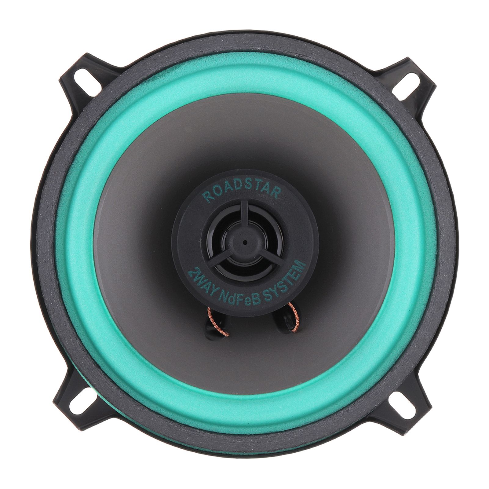 1x 5'' 100W Car HiFi Coaxial Speaker Vehicle Door Auto Audio Music Stereo Full Range Frequency Speakers for Cars