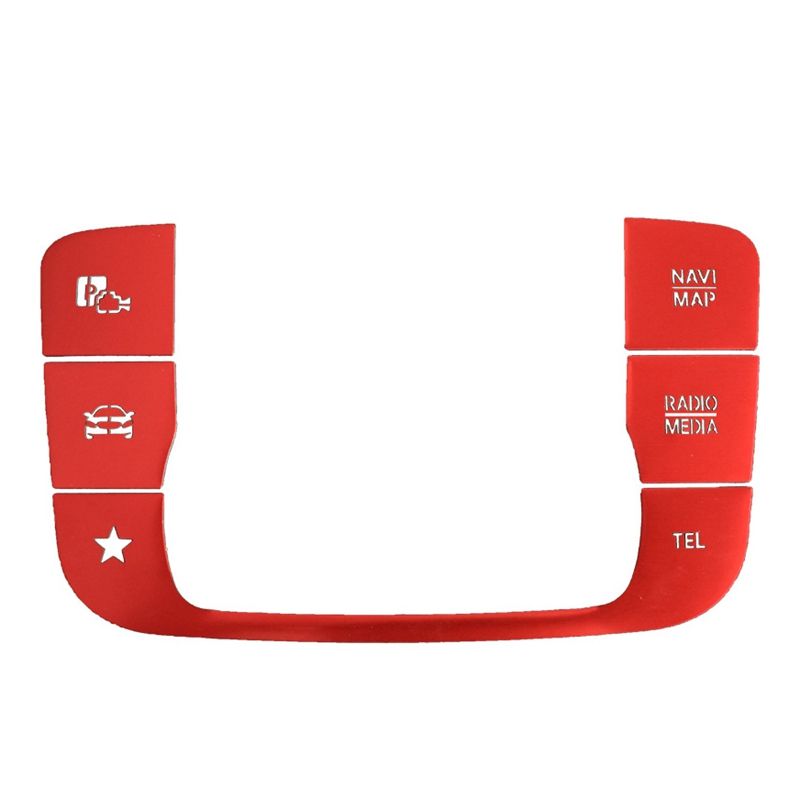 Center Console Multimedia Mouse Switch Buttons Cover Stickers for Mercedes Benz A B Class W177 W247 W167 GLE GLS GLB