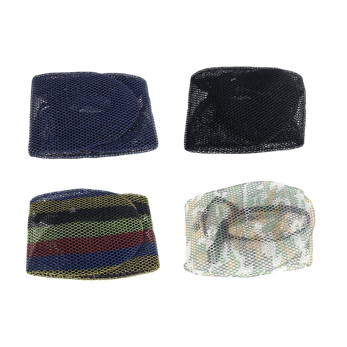 77-80 × 47-51cm XXL Motorcycle Cover Cushion Motor Seat Mesh Breathable Sun Protection Anti-Slip Waterproof 4 Colors