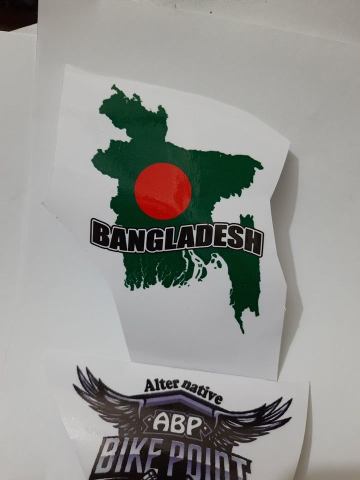 Sticker for motorcycle and car