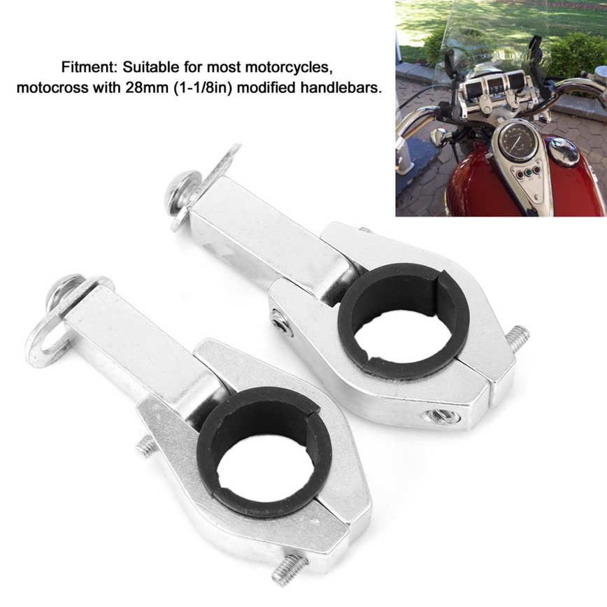 Handguards Clamp Motorcycle Handguard Mounting Kit Hand Guard Universal for 28mm Modified Handlebar