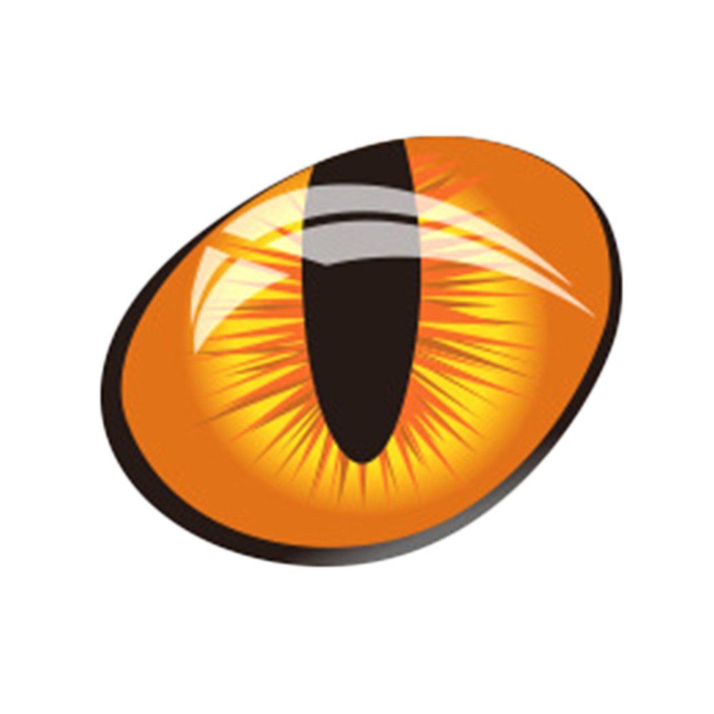 TE Hot New High Quality 1PC Initial Cat Eyes Motorcycle Personality Reflective Stickers Cars Decals Super Waterproof Sunscreen