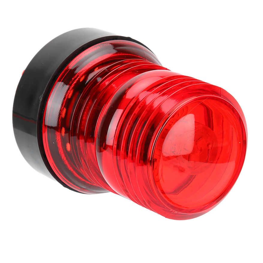 boat lights navigation 12v waterproof signal lamp 13pcs 360° led warning light for marine yacht all round anchor red