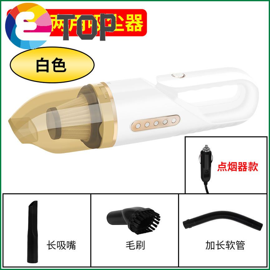 5000PA Wireless Car Vacuum Cleaner Protable Auto Vacuum-Cleaner Strong Suction Handheld Automotive Cleaner for Home Car Office