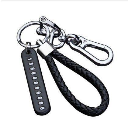 High Quality Keychain Design Metal Leather Keychain And Golden Cool Key Ring Leather Keychain - Key Ring - Key Ring - Key Ring - Key Ring
