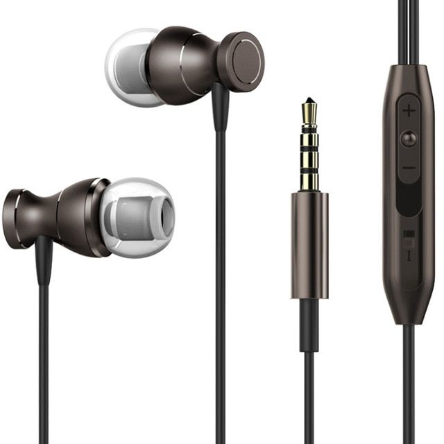 Metal Magnetic In-Ear Earbuds Clarity Stereo for Panasonic TOUGHBOOK CF-F9 CF-R8 CF-T8 fone de ouvido