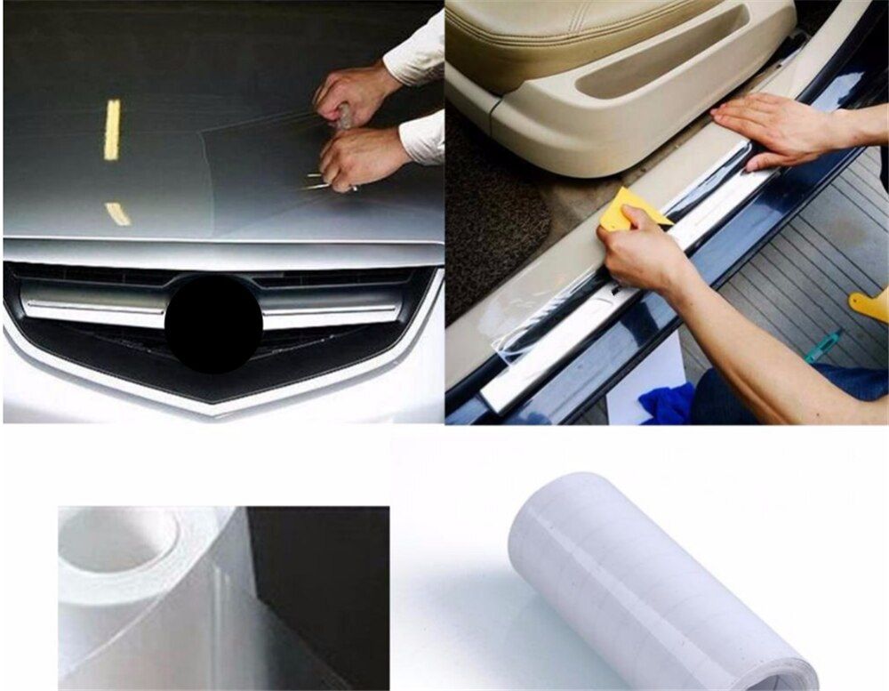 car Accessories Sticker Bumper Paint Protective Film Model 2/ 3/ 8M for Renault Megane Kadjar EZ-GO Captur Arkana Zoe