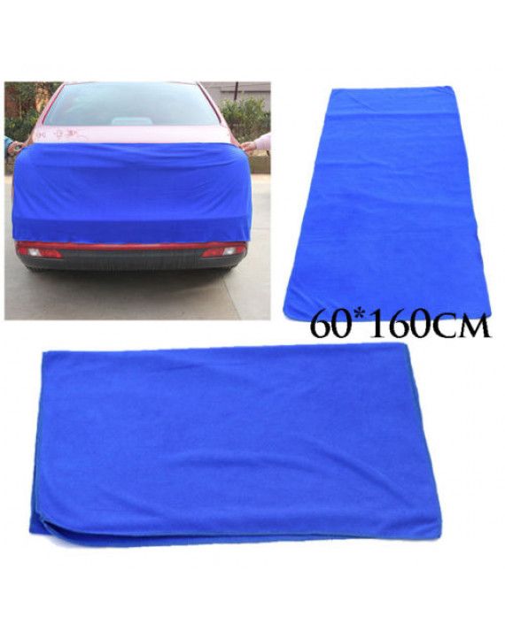 Large Microfiber Cleaning and Washing Towel - Blue